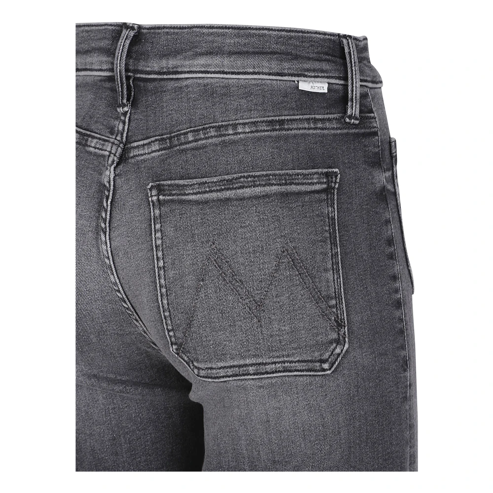 Mother Grijze Skinny Jeans Gemaakt in de VS Gray Dames