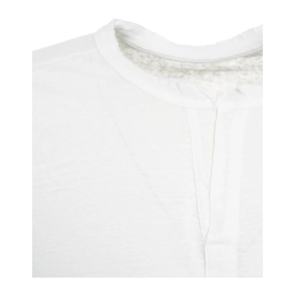 majestic filatures Witte T-shirts Polos voor Heren White Heren