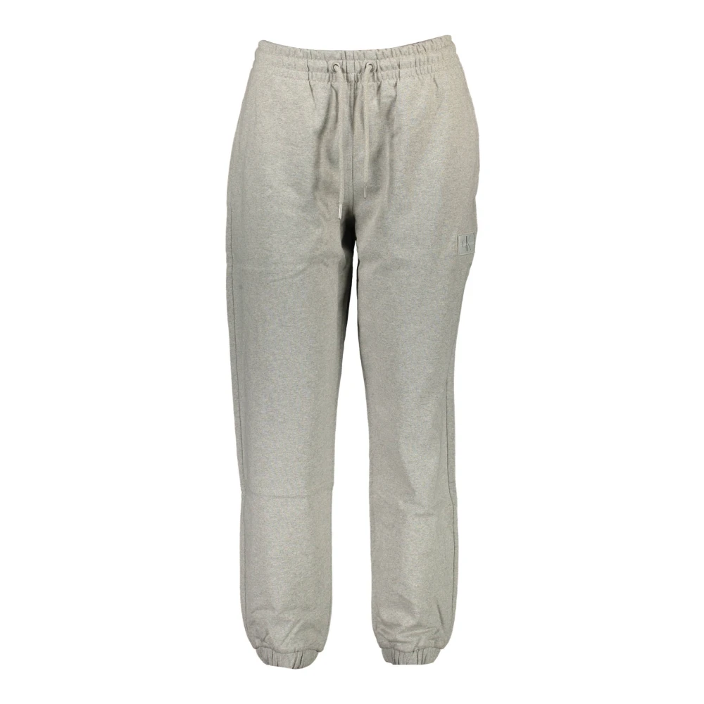 Calvin Klein Women's Gray Sweatpants,, Sporty Trousers Extra Small