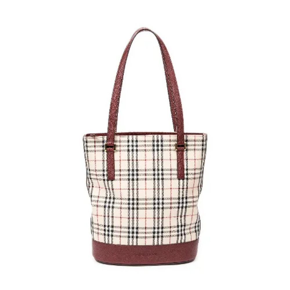 Bolso burberry tela best sale