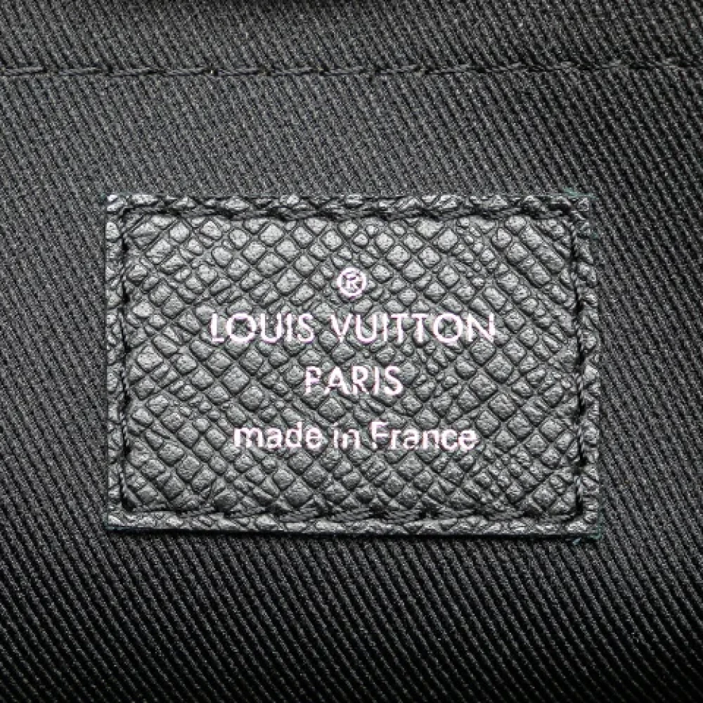 Louis Vuitton Vintage Pre-owned Leather clutches Black Dames