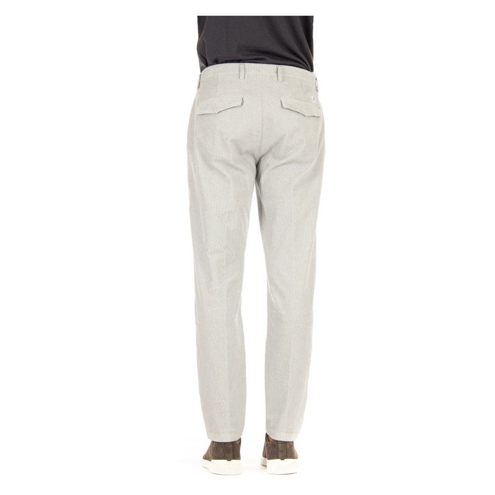Department Five Lichtgrijze broek met verborgen knoop Gray Heren
