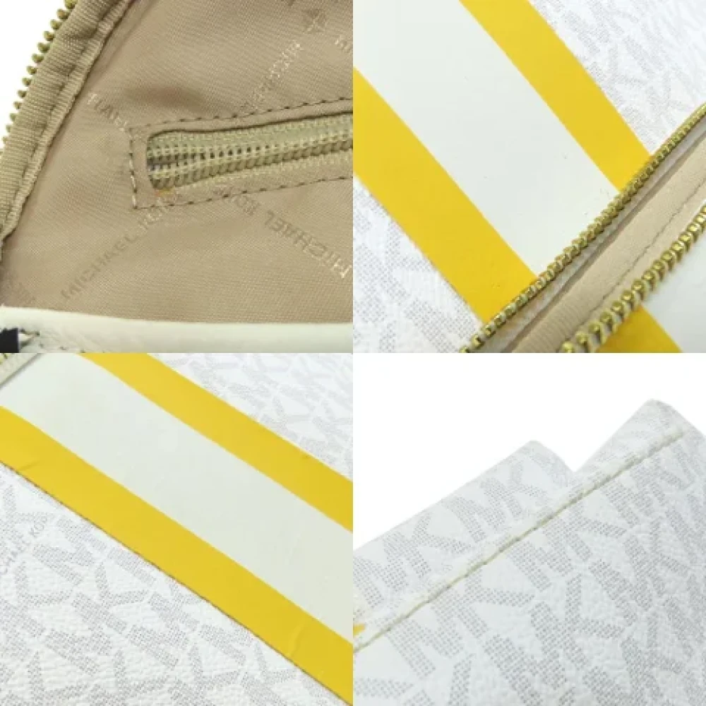 Michael Kors Pre-owned Canvas backpacks White Dames