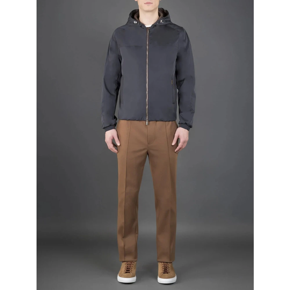 Moorer Navy Albori Stijlvolle Jas Blue Heren