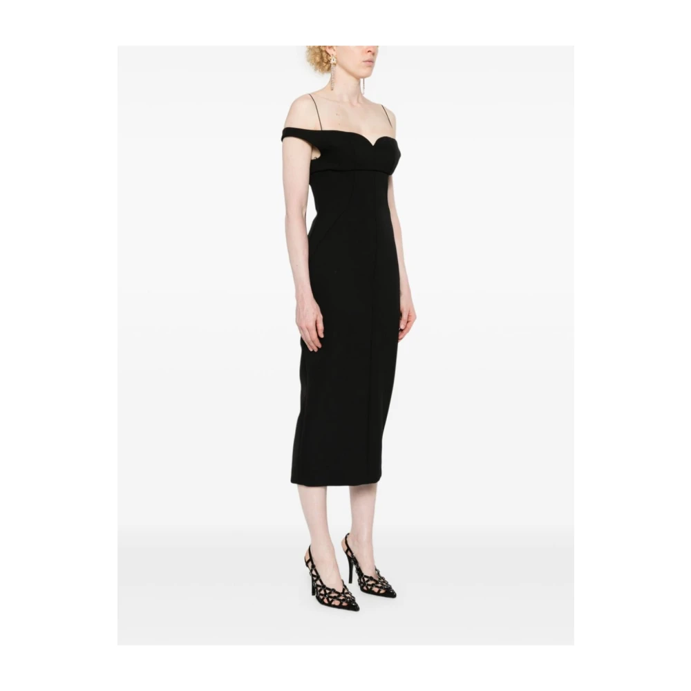 Philosophy di Lorenzo Serafini Zwarte jurken van Lorenzo Serafini Black Dames