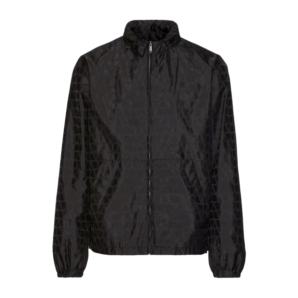 Valentino Stijlvolle Jas voor Mannen Black Heren