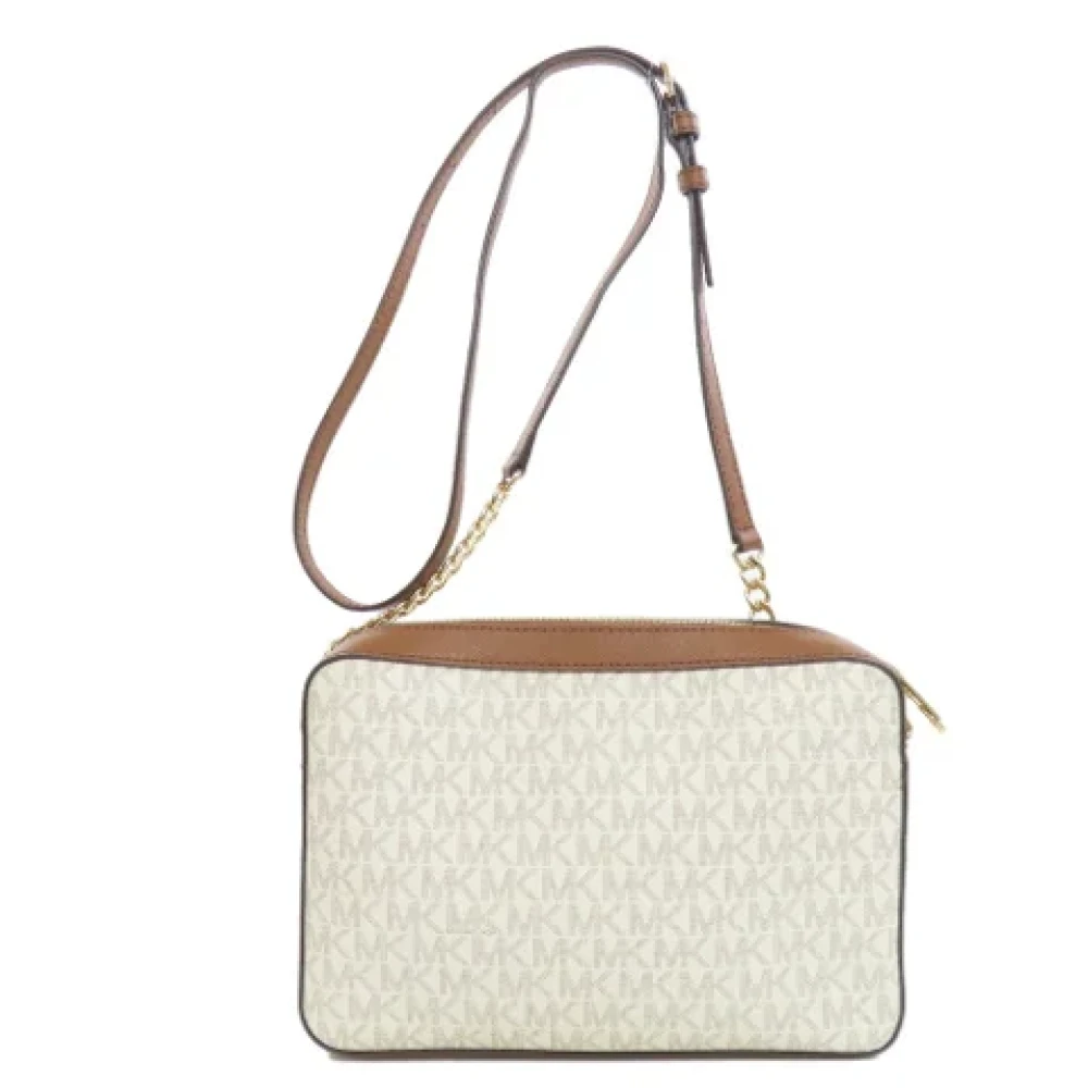 Michael Kors Pre-owned Plastic shoulder-bags White Dames