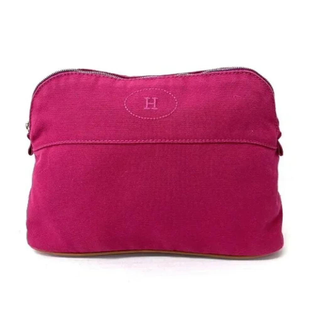 Hermès Vintage Pre-owned Fabric pouches Pink Dames