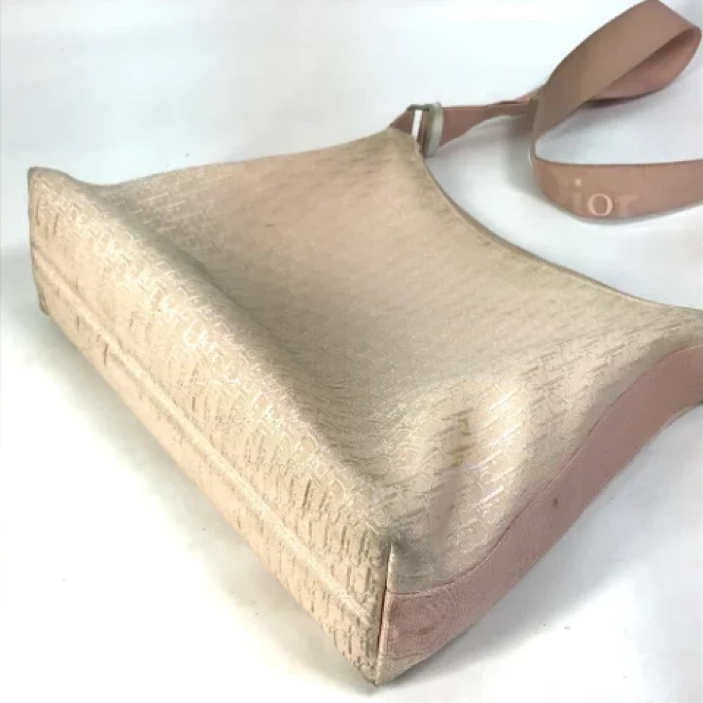 Dior Vintage Pre-owned Fabric dior-bags Pink Dames