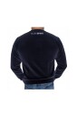 pull-en-coton-bleu-a-col-rond-avec-logo