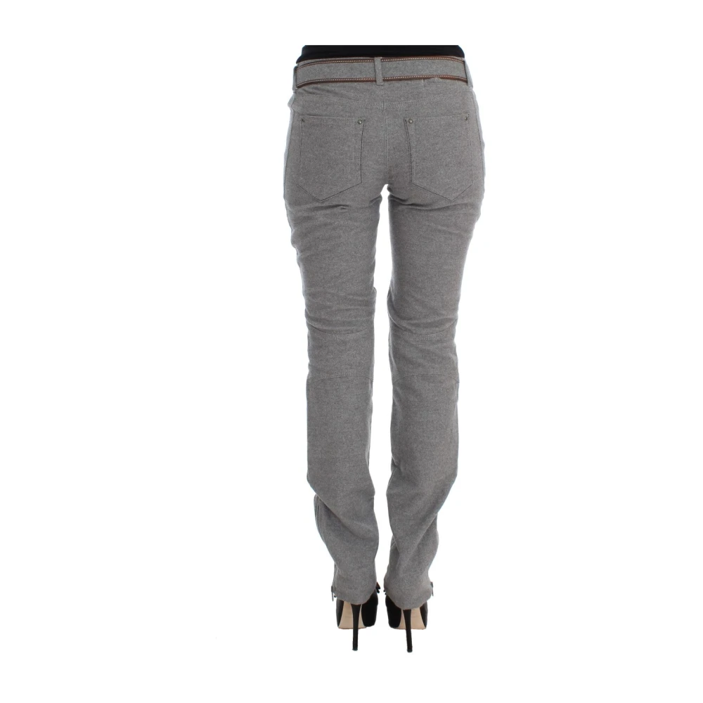 Ermanno Scervino Slim-fit Trousers Gray Dames