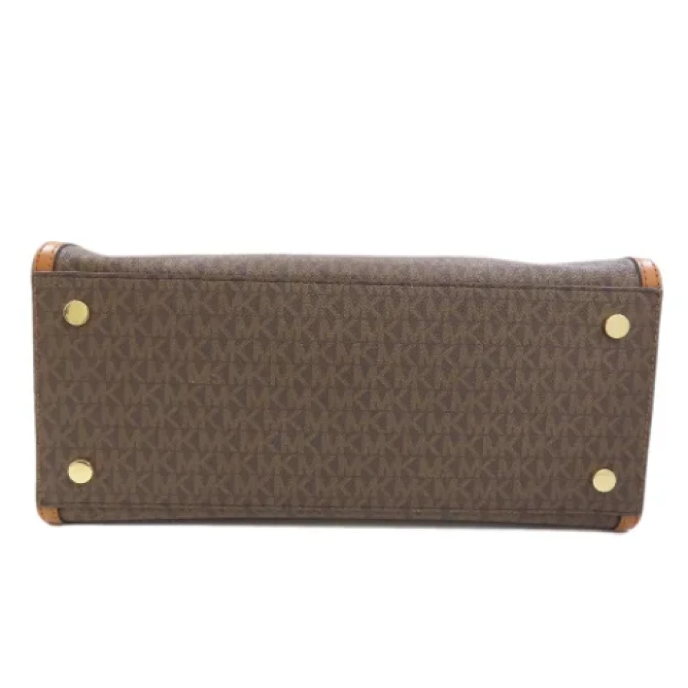 Michael Kors Pre-owned Plastic shoulder-bags Brown Dames