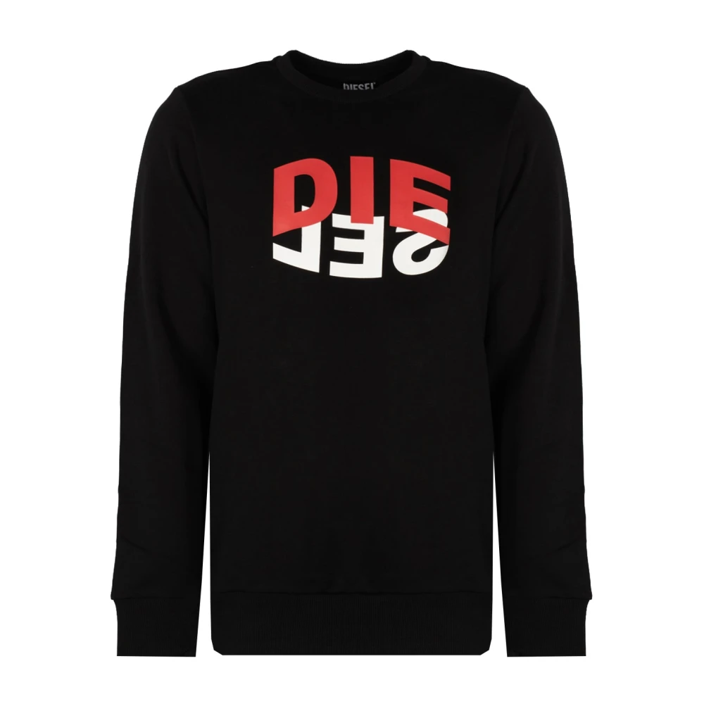 Diesel Sweatshirts Black Heren