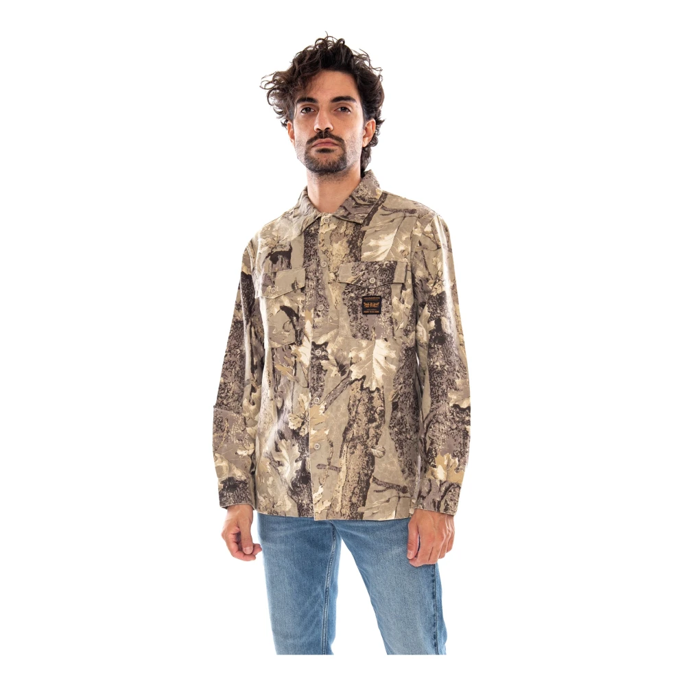 Levi's Herren Grün Workwear Hemd Mit Camouflage-Tasche In Braun - Bild 4