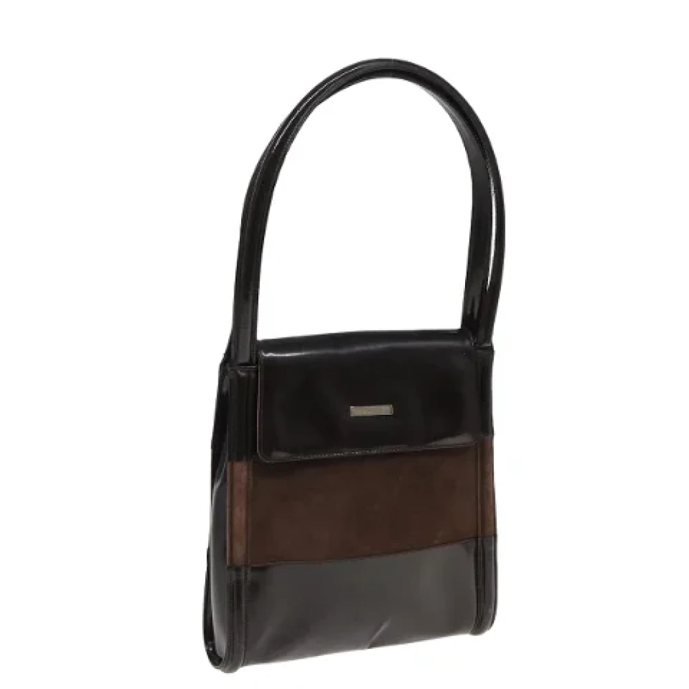 Gucci Vintage Pre-owned Coated canvas totes Brown Dames