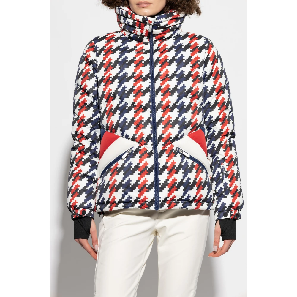 Perfect Moment Donsjack Houndstooth Ski Dekbed Multicolor Dames