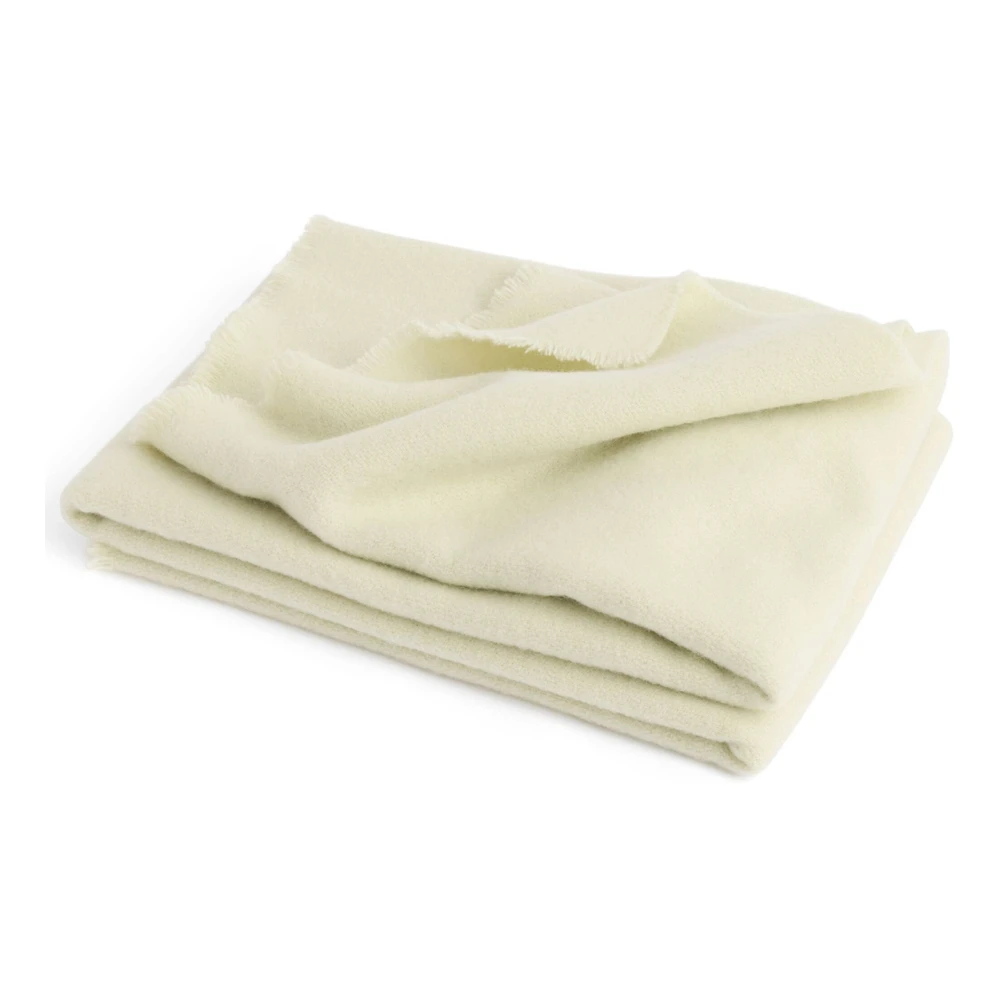 Hay Crème Mono Throw Deken Beige Unisex