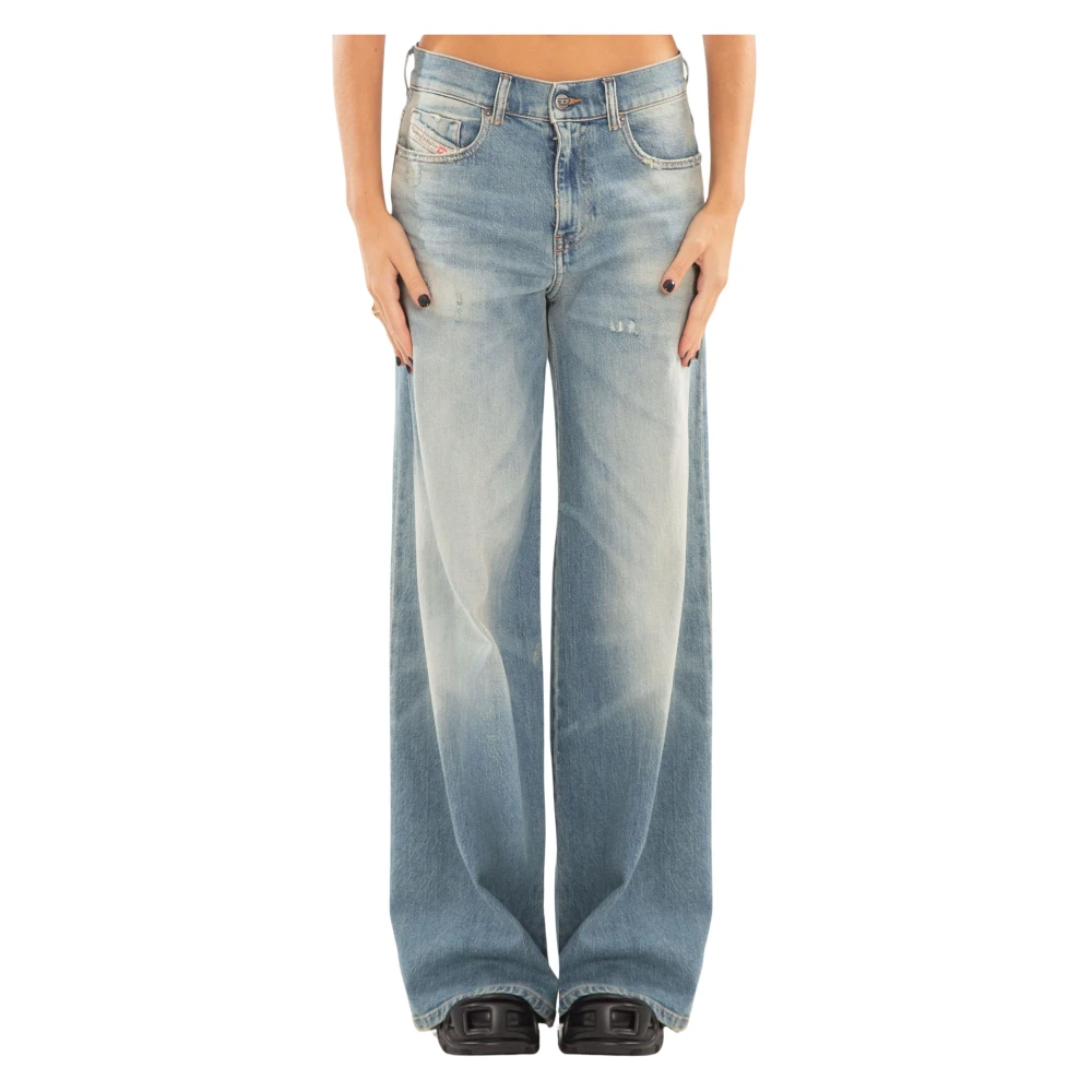 Diesel Vintage Flare Jeans 1978 Style Blue Dames