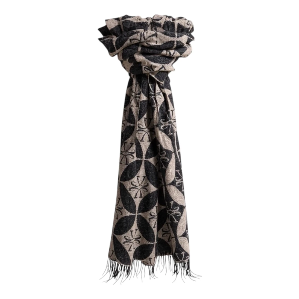Jacob Cohën Men's Wool-Cashmere Jacquard Scarf
