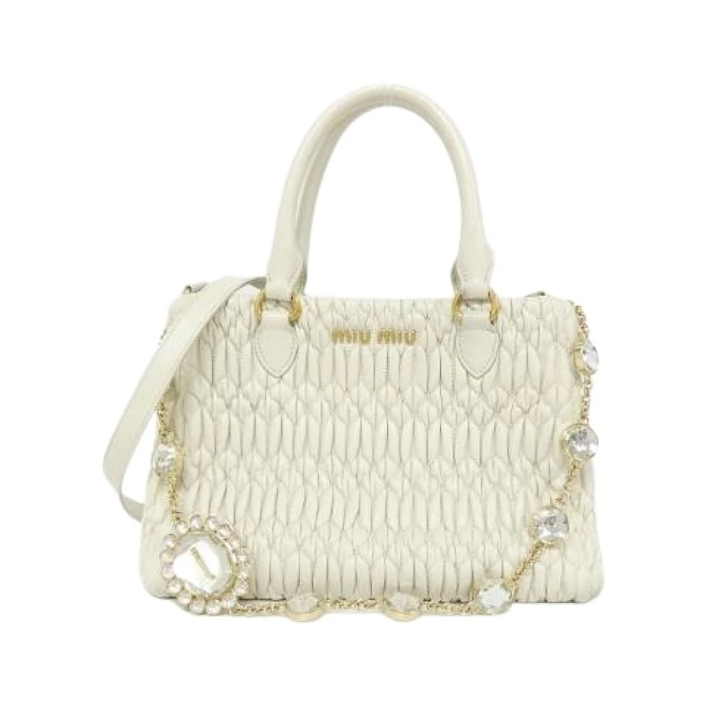 Pre-owned > Pre-owned Bags > Pre-owned Handbags - - Miu Miu Pre-owned - Modalova