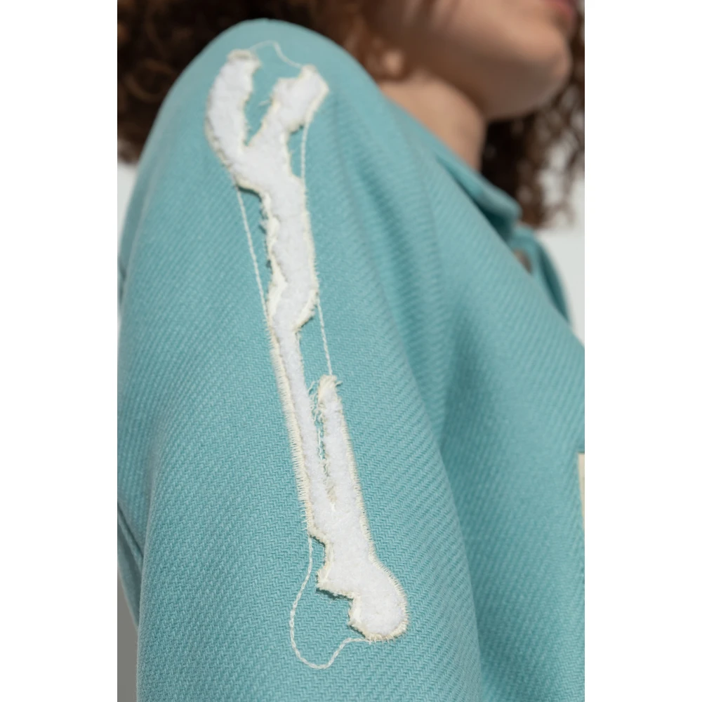 Amiri bomber jack Blue Dames