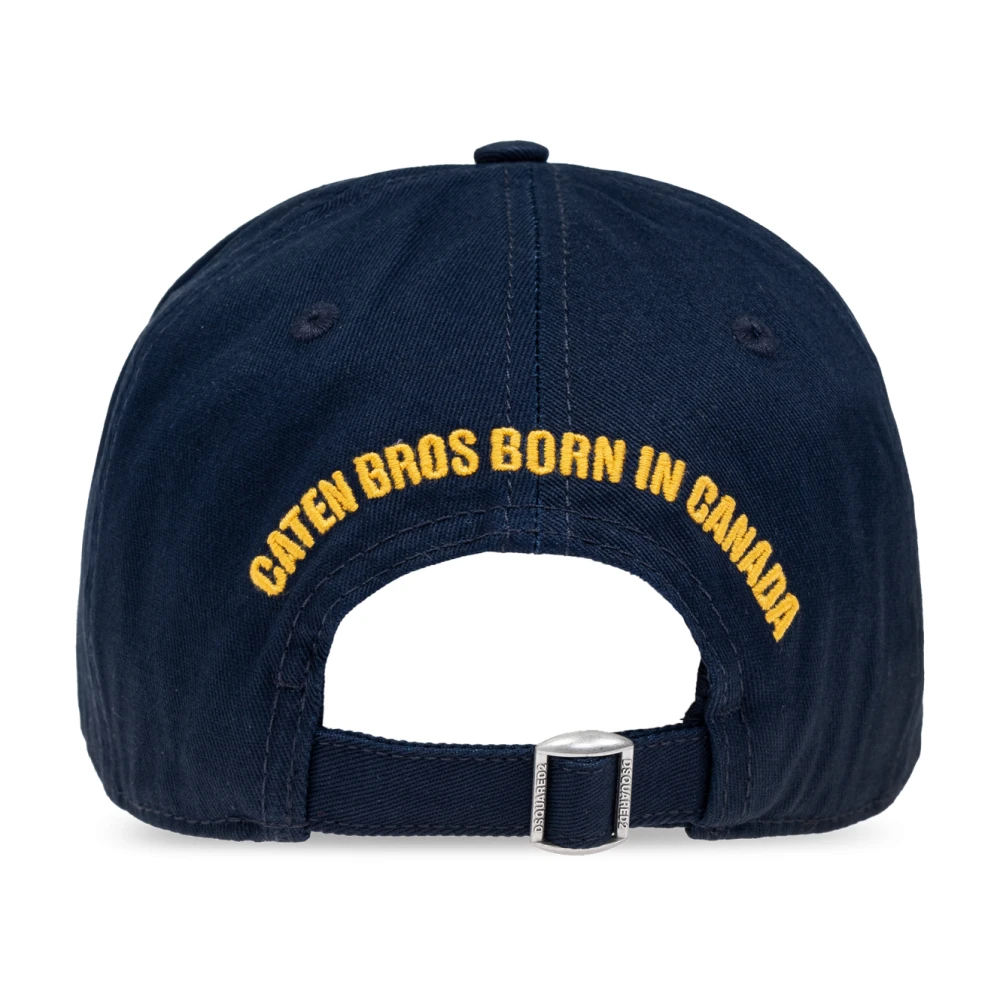 Dsquared2 Pet met klep Blue Heren