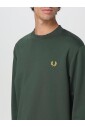 gron-strikket-crew-neck-sweater