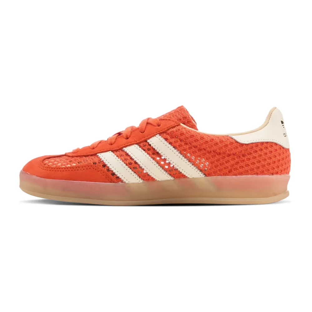 Adidas Men's Red Skateboarding, 10 Uk, Gazelle Indoor Trainers