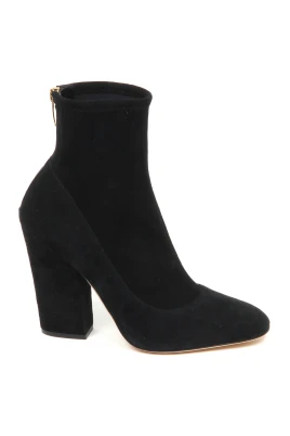 Suede Stretch Boot Shoe Model A75281