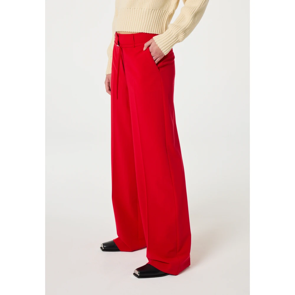 Fabienne Chapot Nelsan Trousers Red Dames