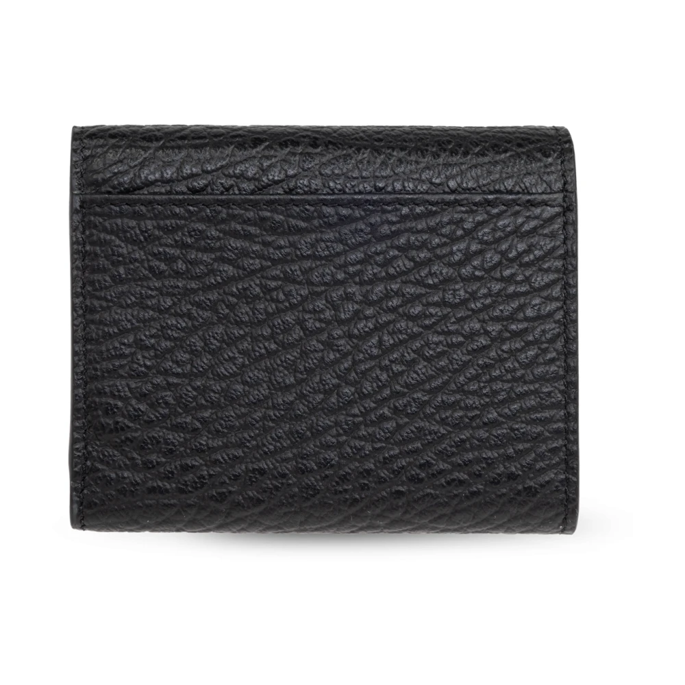 Maison Margiela Leren portemonnee Black Unisex