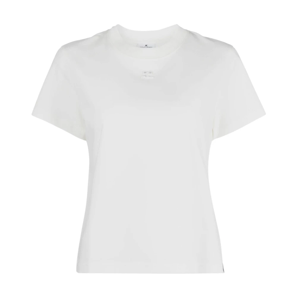 Courrèges AC Straight T-Shirt White Dames