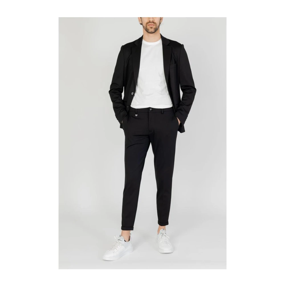 Antony Morato Zwart Pak Jas Lente Zomer Collectie Black Heren