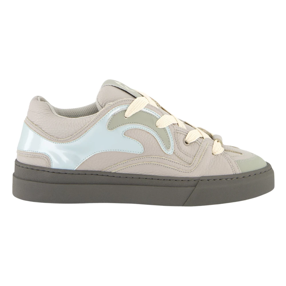 Flâneur Lichtblauwe Avenue Sneaker Heren Schoenen Grijs