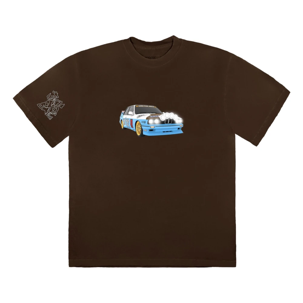 Travis Scott Limited Edition Bruine Jack Boys T-shirt Brown Heren