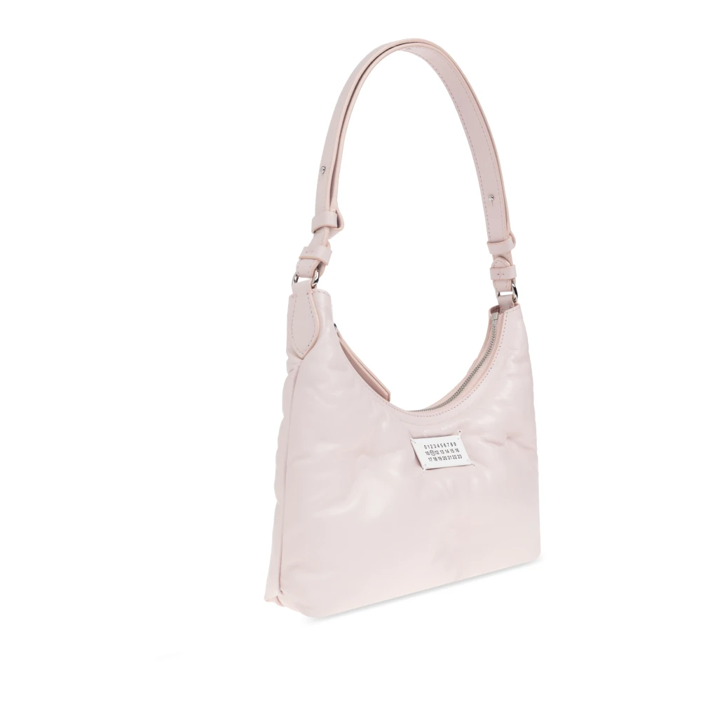 Maison Margiela Schoudertas Glam Slam Hobo Klein Pink Dames