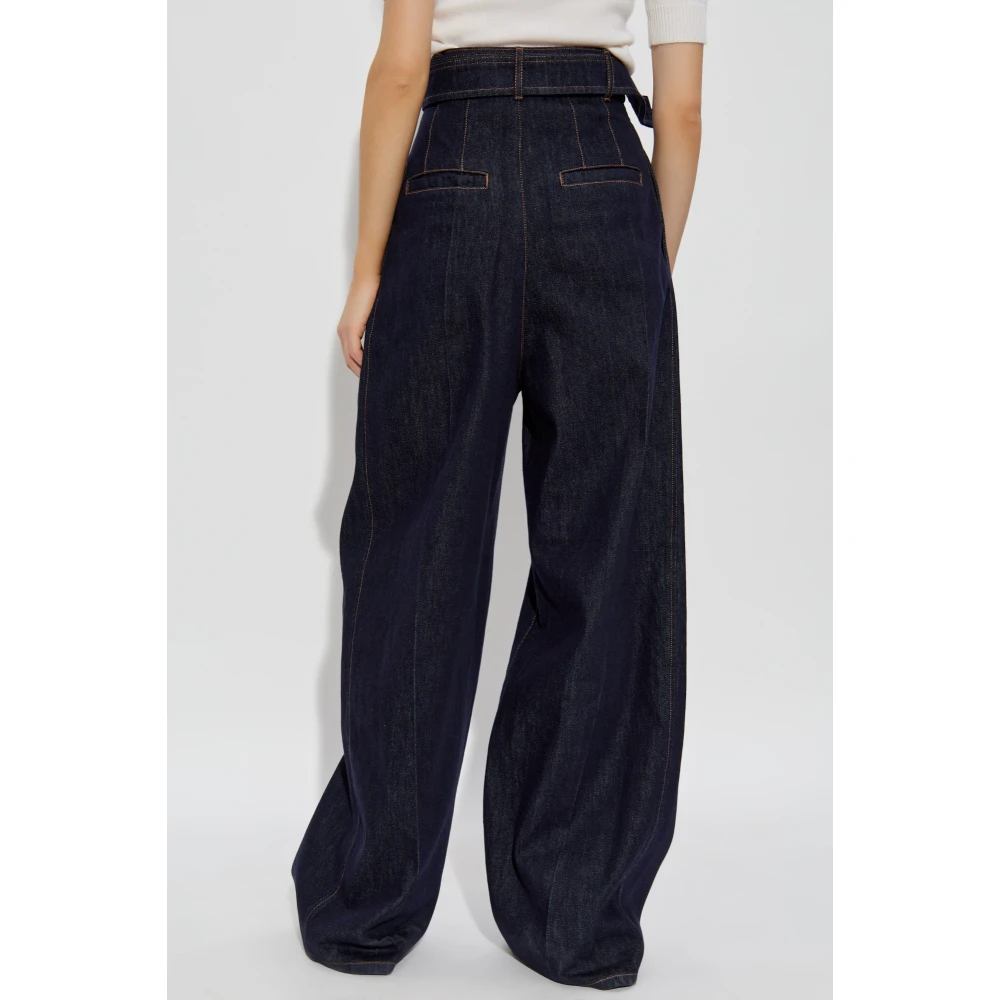 SPORTMAX Witte jeans Blue Dames