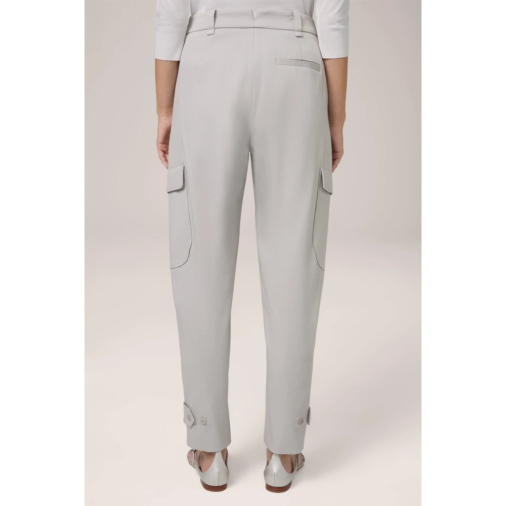 Windsor Cargobroek met regular fit Gray Dames