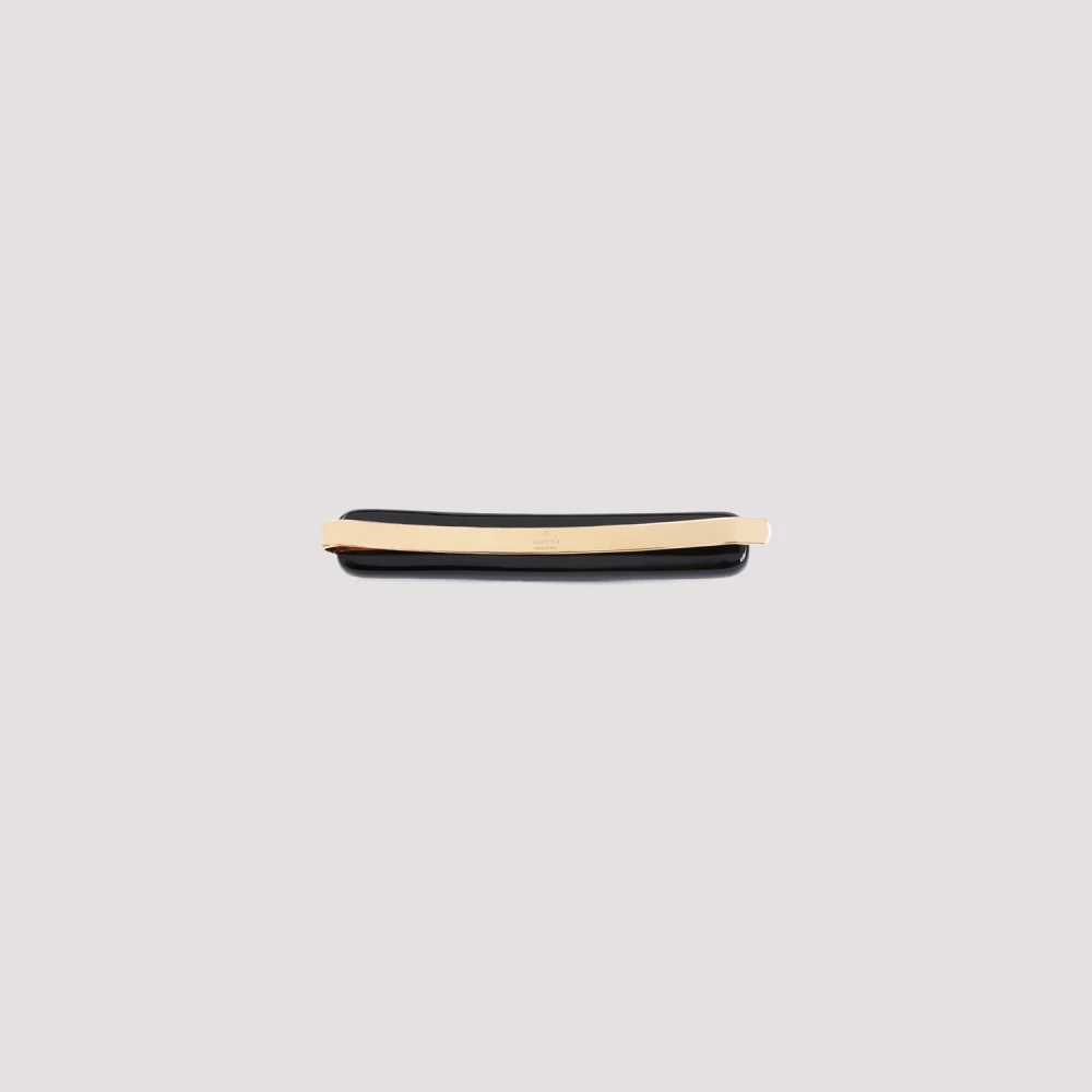 Gucci Originele haaraccessoires met zwarte kristal Black Dames