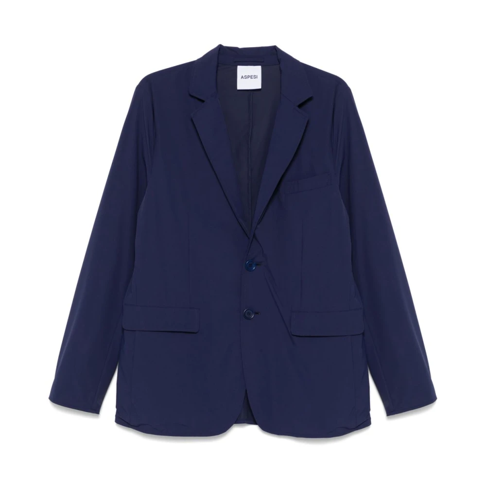 Aspesi - Jackets > Blazers - Blue - Aspesi - Modalova