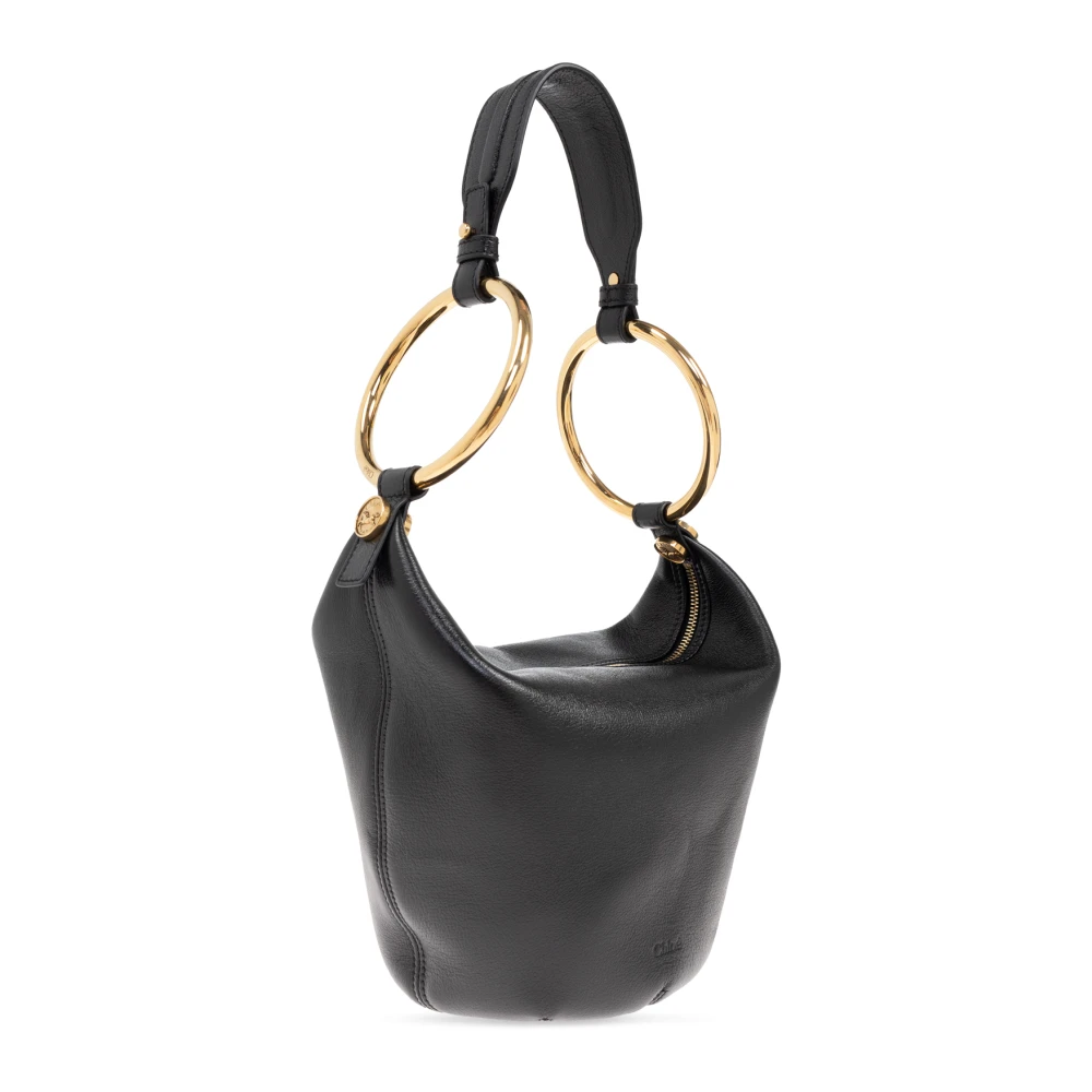 Chloé Schoudertas Armband Klein Black Dames