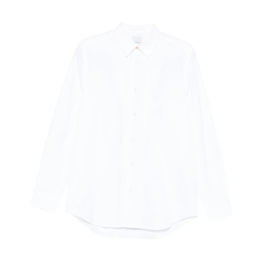 Paul Smith Uomo Bianco - Camicia In Cotone Classica - Shirts - Xl