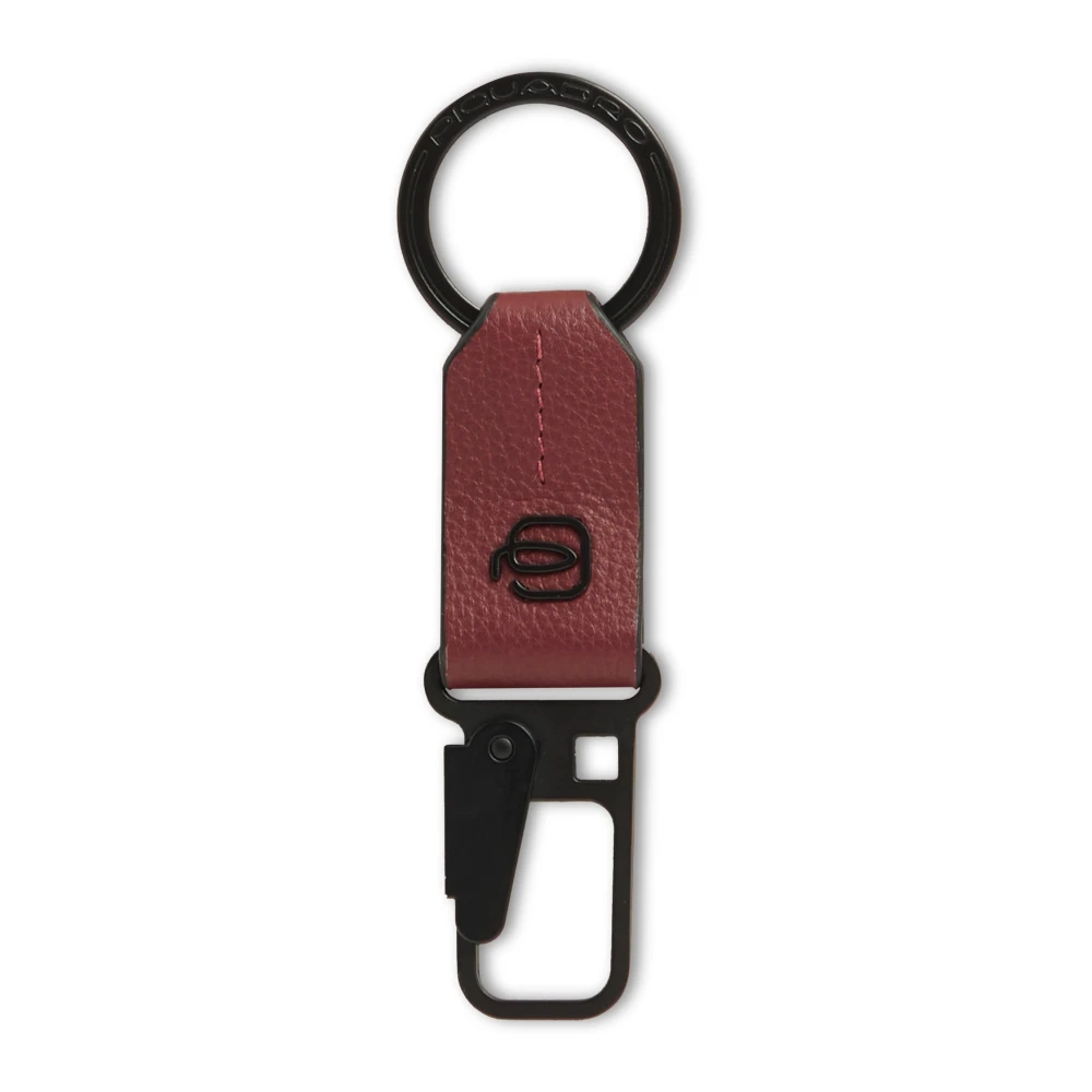 Piquadro Homme Rouge Accessoires, Taille: One Size Carabiner Keychain