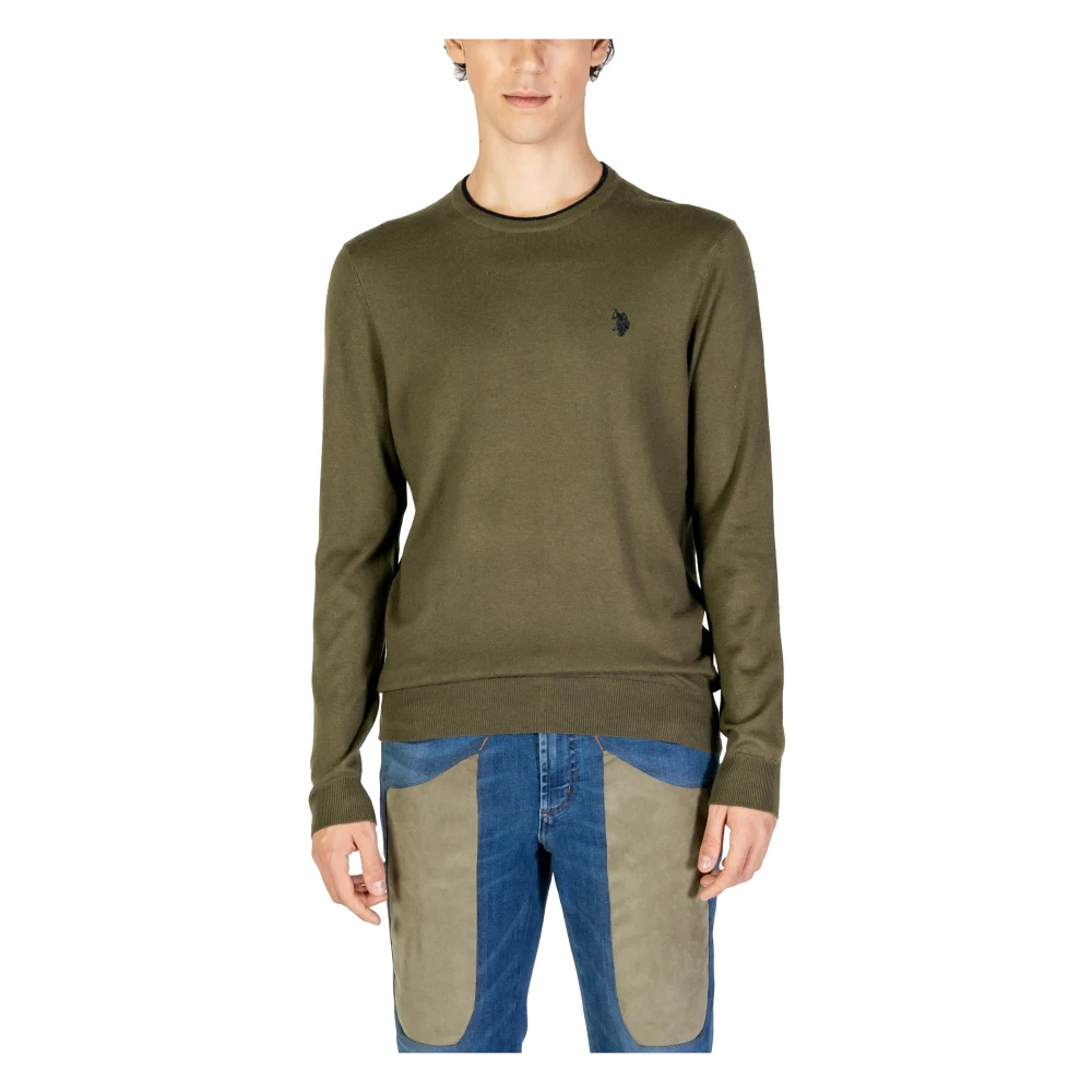 U.s. Polo Assn. Groene Trui Lange Mouwen Green Heren