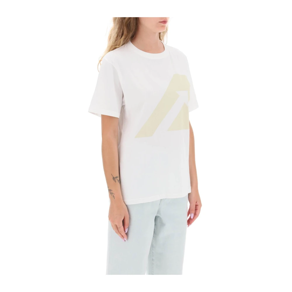 Autry Sweatshirt T-shirt Combo White Dames
