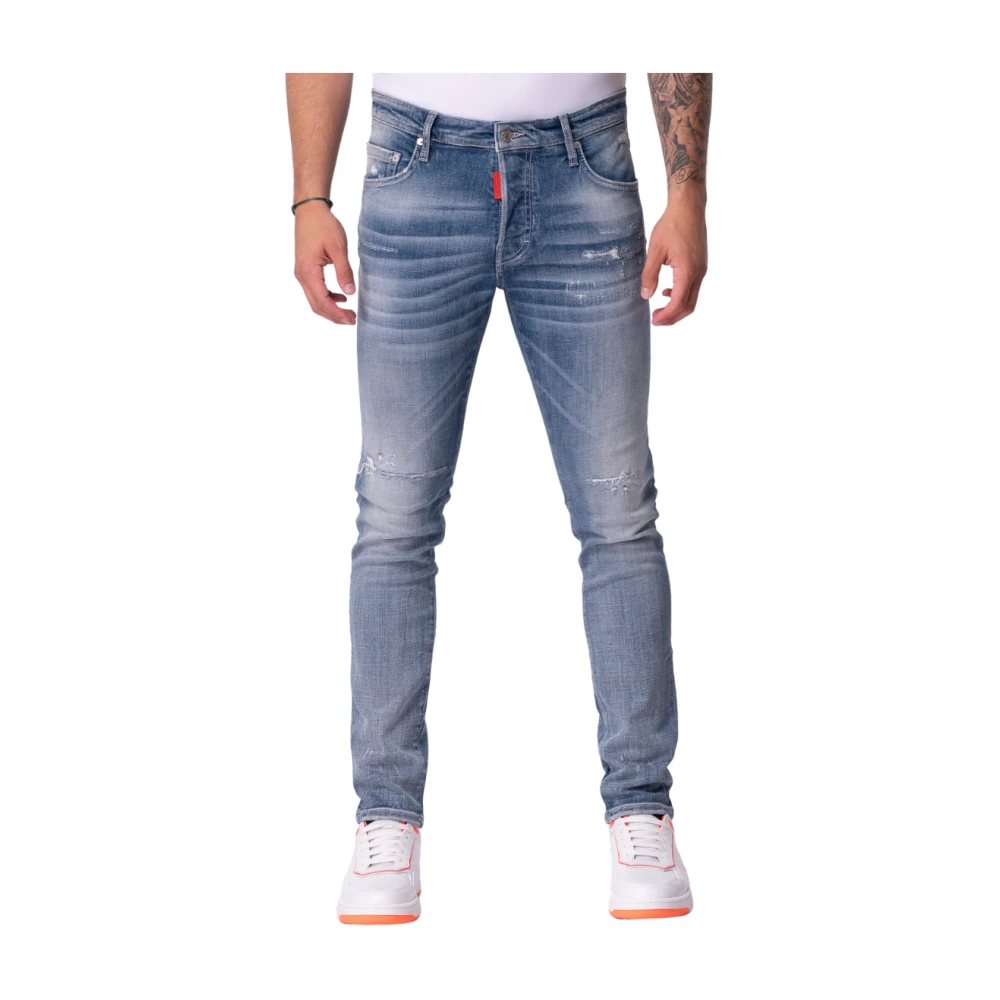 My Brand Rode Code Two Cut Jeans Blue Heren