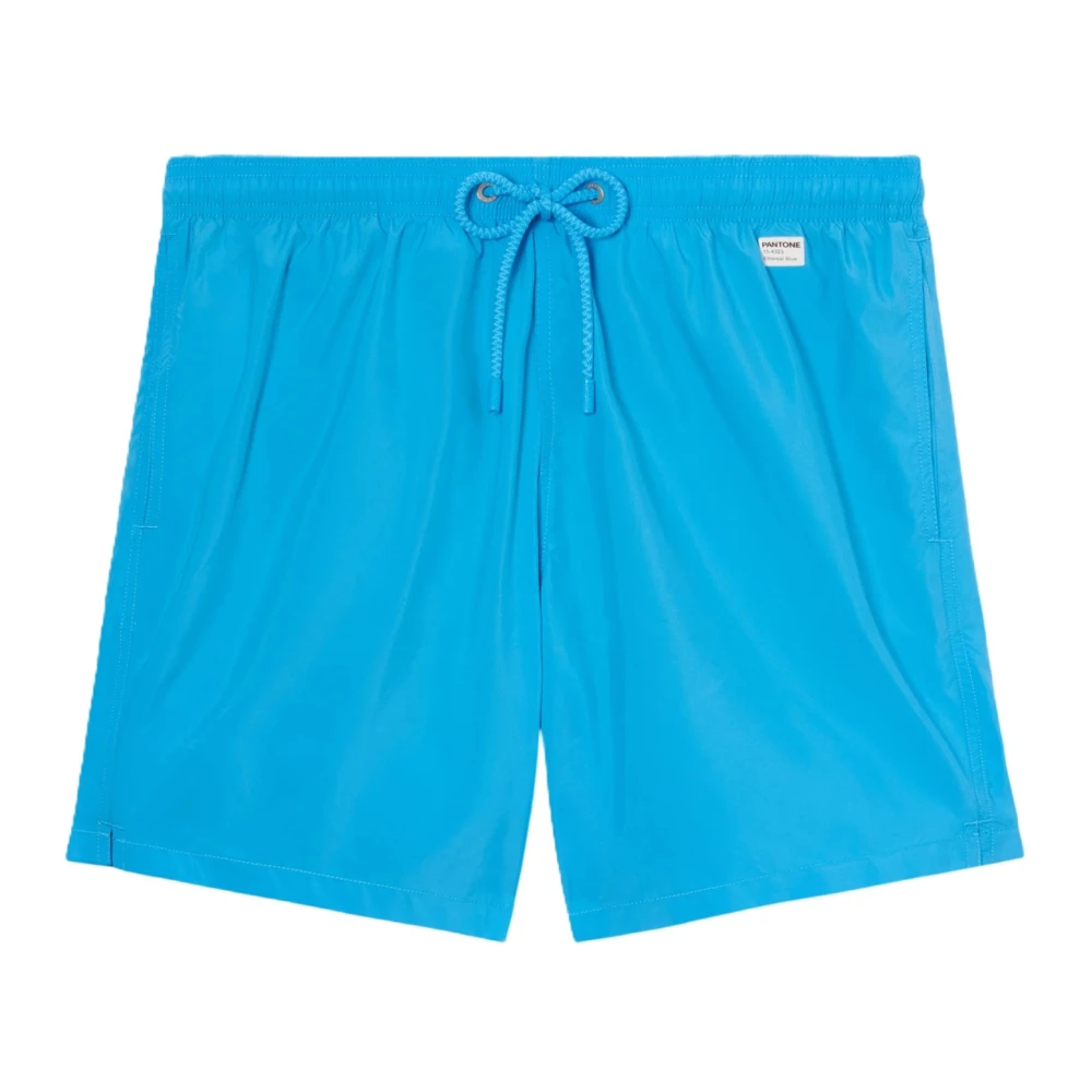 Mc2 Saint Barth Men's Blue Lighting Pantone Ultralight Swim Short - Beachwear - L - Swimwear