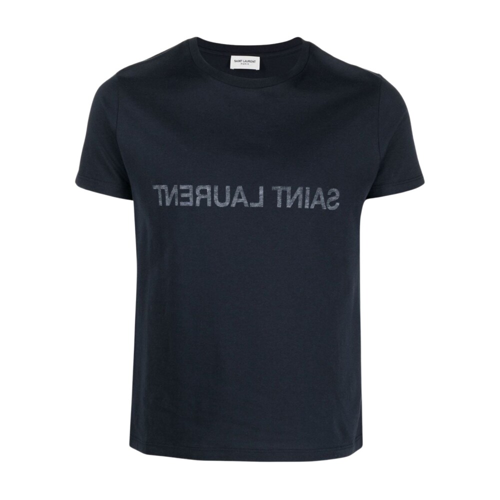 Tシャツ・カットソー SAINT LAURENT Men T Shirts 757294YBMV21000 Black Saint Laurent T-Shirt | Saint Laurent | YSL EE
