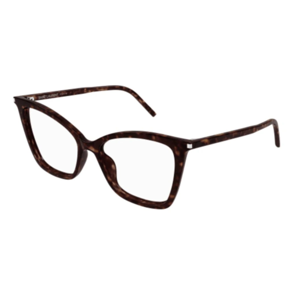 Saint Laurent Stijlvolle Leren Schoudertas Brown Dames