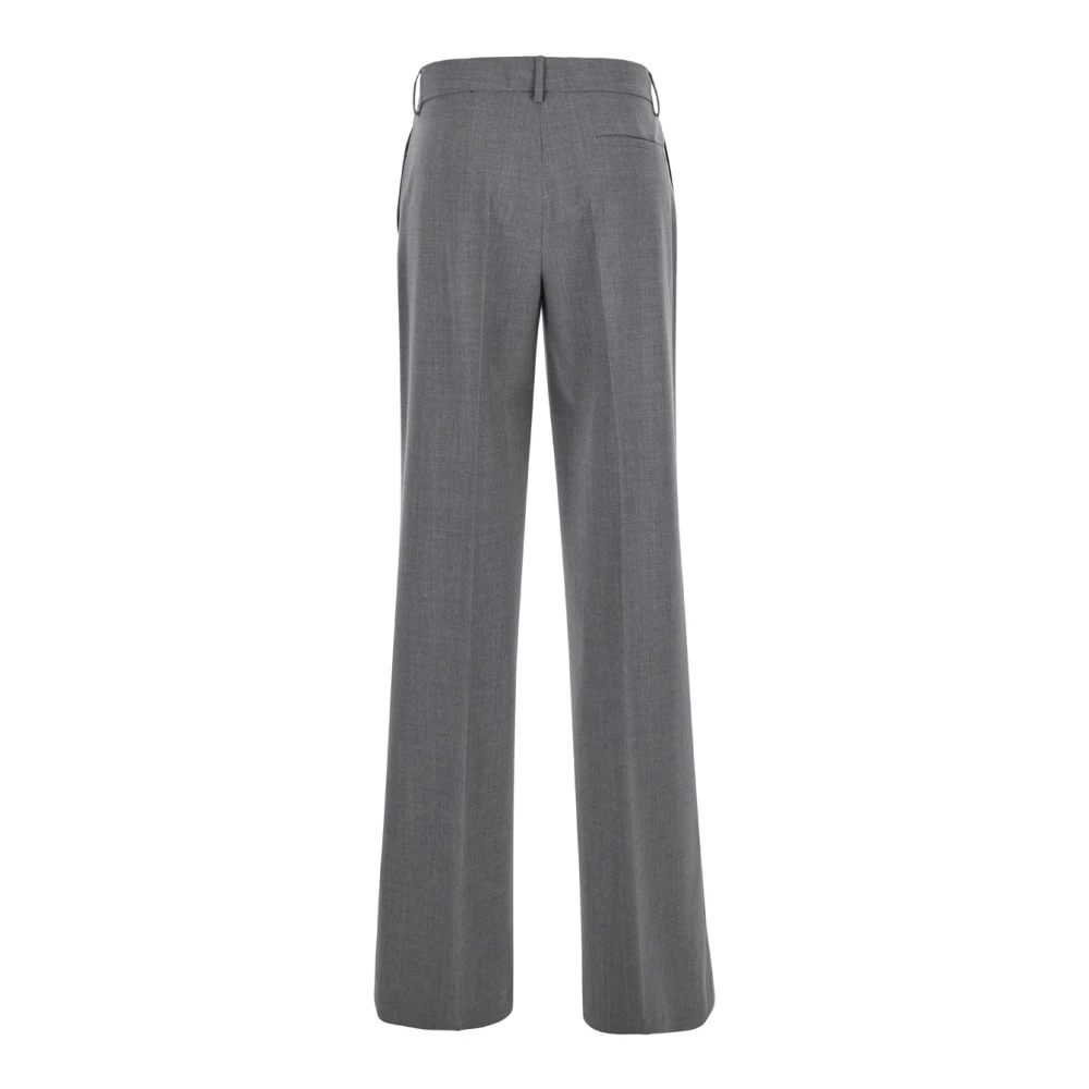 Msgm Grijze Broek Pantalone Pants Gray Dames